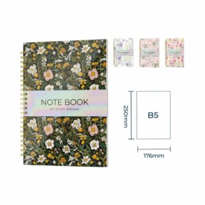 vselect spiral notebook 80sheets b5