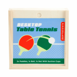 kikkerland "desktop table tennis"