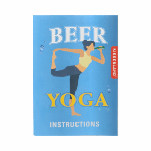 kikkerland "beer yoga"