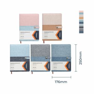 vselect a5 pu business notebook 120sheets