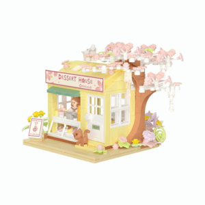 wekki dessert house building blocks