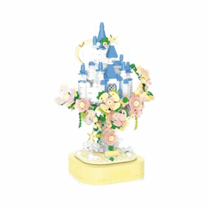 wekki flowers castle building blocks