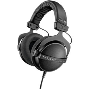 beyerdynamic dt 770 pro studio headphones limited edition black (250 ohms, open back)