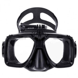 telesin mask swimming goggles (black)