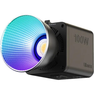 ulanzi ml100rgb cob video light with built in battery (100w)