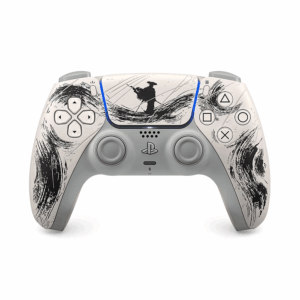 sony ps5 dualsense wireless controller ghost of yōtei black limited edition