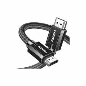 ugreen 70321 8k hdmi m/m round cable with braided 2m (gray)
