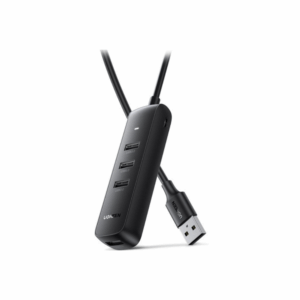 ugreen 80657 usb 3.0 4 port hub 1m (black)