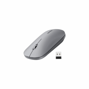 ugreen 90373 wireless mouse, 2.4g slim silent computer mouse with 4000 dpi (ash/grey)