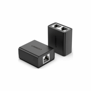 ugreen 50923 rj45 splitter adapter 2 pack (black)