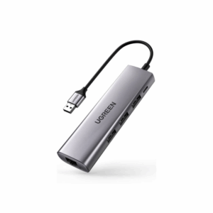 ugreen 60719 usb a to 3×usb 3.0+rj45(1000m)+micro usb multifunction adapter