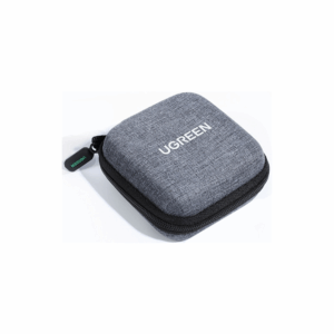 ugreen 70577 earphone carrying case bag (fabric) (gray)