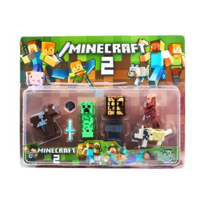 minecraft action figures pack set