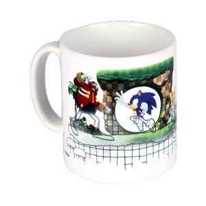 konix sonic the hedgehog mug