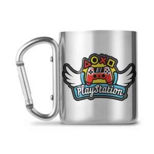 abystyle playstation: carabiner mug