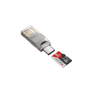 yesido gs21 card reader usb 2.0 and type c 2 in 1 tf card reader