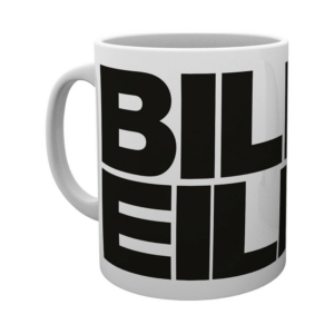 abystyle billie eilish: black logo mug
