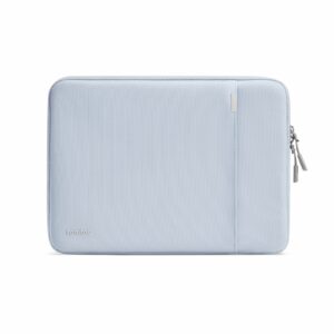 tomtoc defender a13 laptop sleeve kit 13" mist blue