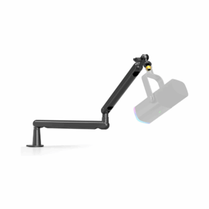 boom arm stand low profile (black)