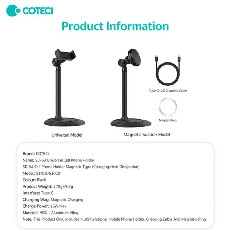 coteci magnetic version vacuum suction bracket (copy)