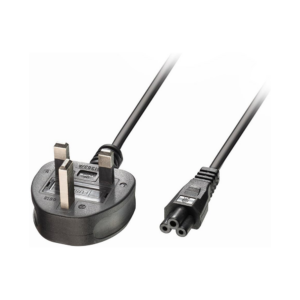 power cord uk plug to iec c5 (1.5m)