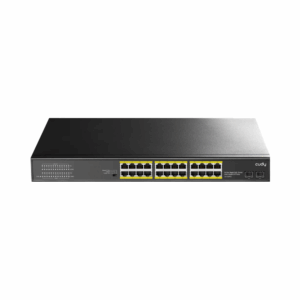 cudy 24 gbe poe switch with 2 uplink sfp