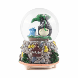 ghibli totoro snow globe