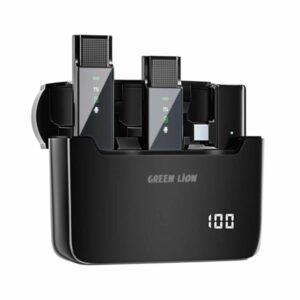 green lion 2 in 1 digital display microphone