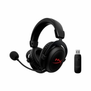 hyperx cloud core wireless gaming headset (hhsc1c cg bk/g)