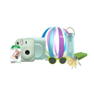 fujifilm instax mini 12 instant camera summer bundle mint green festive