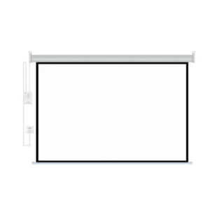 motorized projector screen (100")