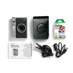 fujifilm instax mini evo hybrid instant camera (kit3)
