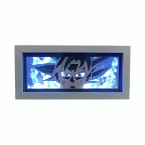 anime light box dragon ball ultra instinct goku face lamp