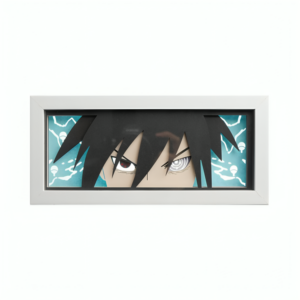anime light box naruto shippuden sasuke uchiha face lamp