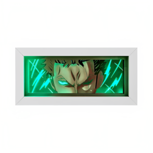 anime light box one piece zoro eye face lamp
