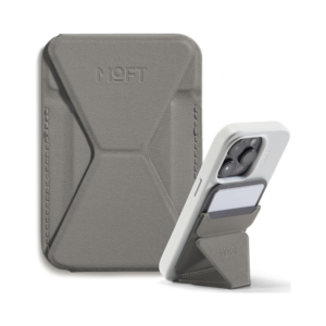 moft snap on phone stand & wallet movas™ (taupe)