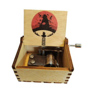 Engraved Wooden Music Box - Naruto Style 9