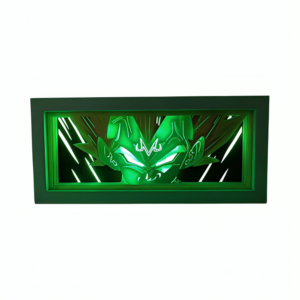 anime light box dragon ball majin vegeta face lamp