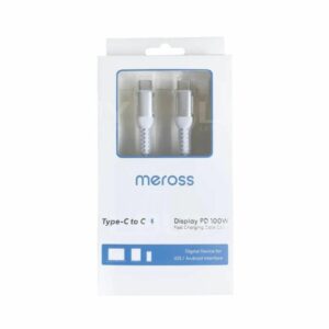 meros 100w usb c to usb c cable