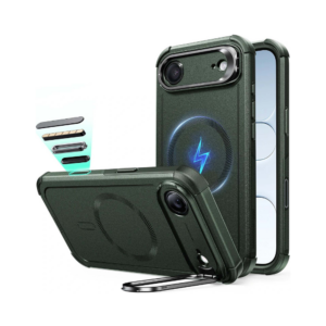 esr cyber tough magnetic case (camera control) for iphone air – navy blue (copy)