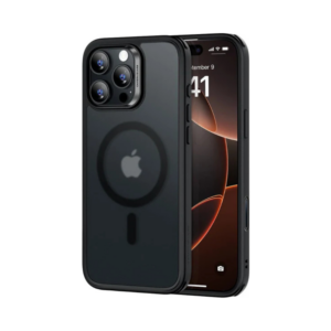 esr halolock classic hybrid case (camera control) for iphone 16 pro frosted black