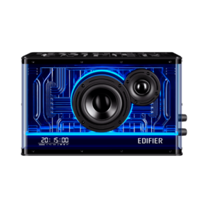 edifier qd35 tabletop bluetooth speaker with gan charger (black)