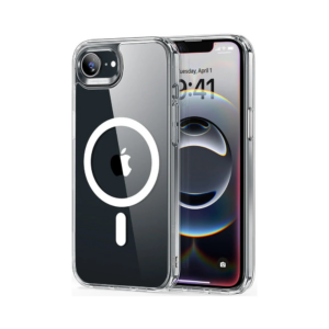 esr halolock classic hybrid case for iphone 16e clear