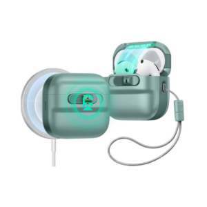 esr pulse flicklock case (halolock) for airpods 4 green