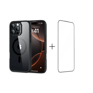 esr classic hybrid case (halolock) with screen protection set / iphone 16 pro frosted black (copy)