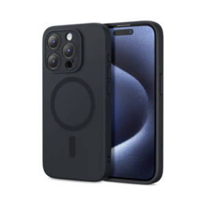 esr cloud soft case (halolock) for iphone 15 black