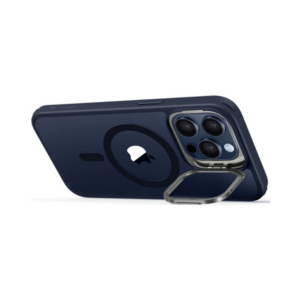 esr classic hybrid case with stash stand (halolock) for iphone 15 pro clear grey (copy)