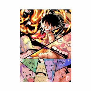 one piece wall scroll