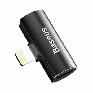 baseus audio converter ip male to dual ip female adapter