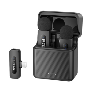 boya by v30 2 person wireless microphone (type c)